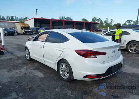 2020 Hyundai Elantra Sel from USA, damaged, VIN 5NPD84LFXLH627801